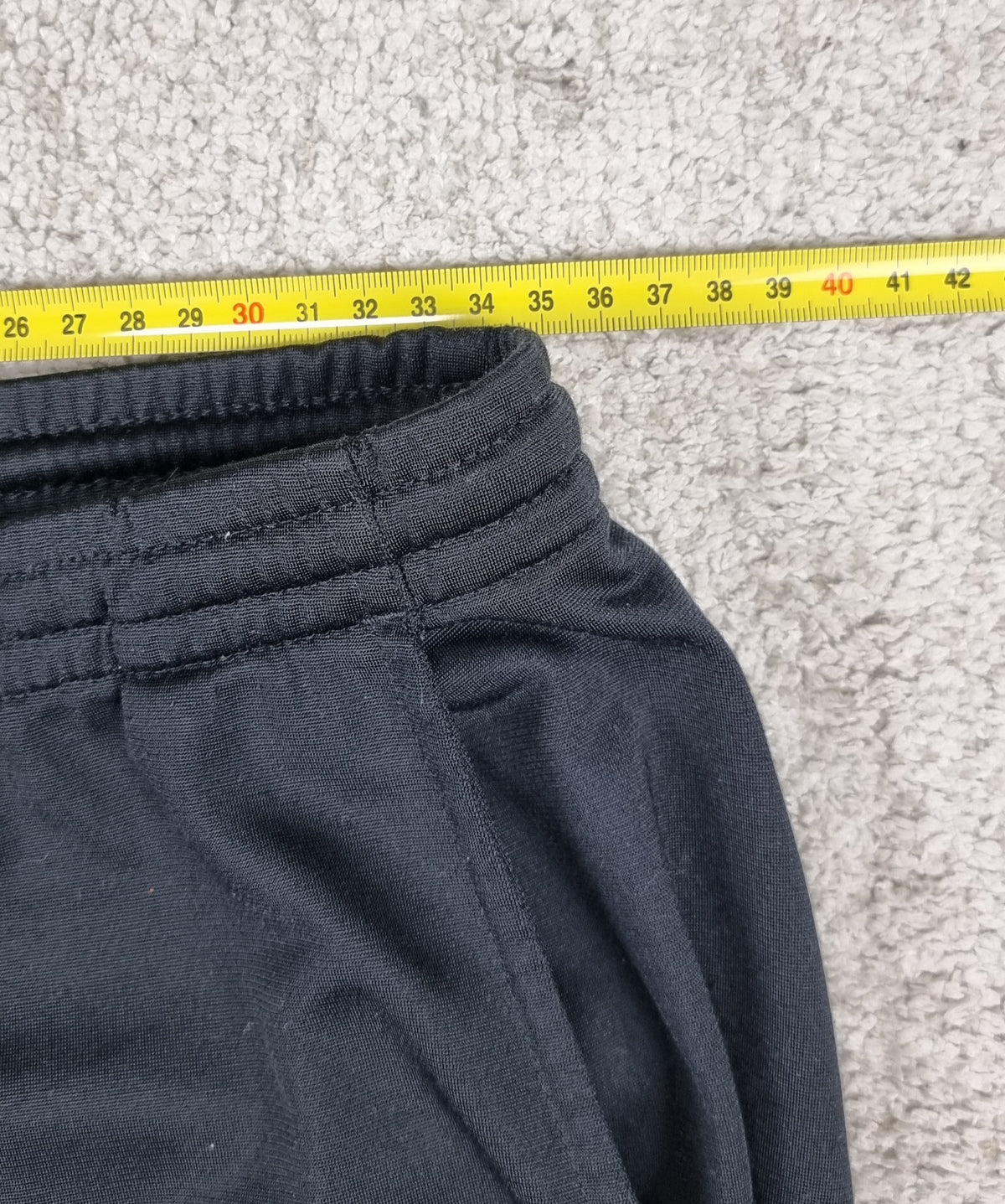 Adidas Pantalón Track Negro y Rosa Talla S