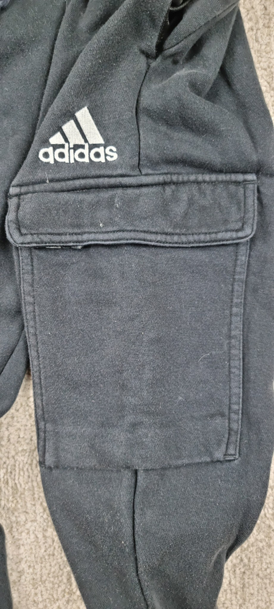 Adidas Pantalón Cargo Jogger Negro Talla S