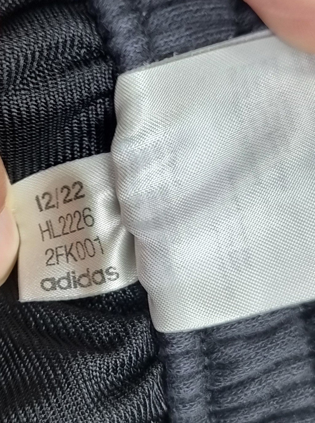 Adidas Pantalón Cargo Jogger Negro Talla S