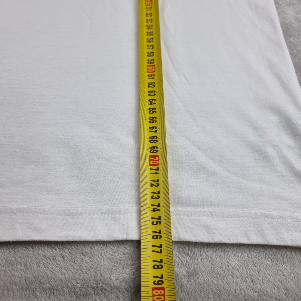 Polo Adidas Tennis Vintage 80s/90s Trefoil  Blanco Talla L/XL