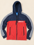 Adidas Originals Chaqueta Track Roja y Azul con Capucha