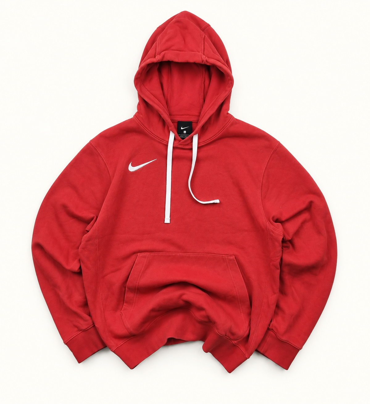 Sudadera Nike Roja con Capucha Talla S