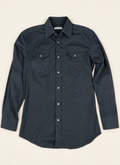 Dolce & Gabbana Camisa Negra Made in Italy Talla 42