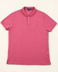 Polo Ralph Lauren Custom Slim Fit rosa jaspeado – Talla L