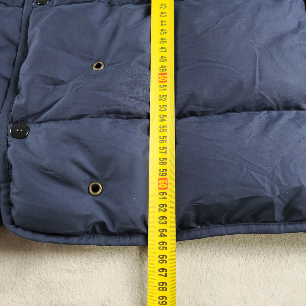 Stone Island Goose Down Liner Vintage Azul Marino Talla M