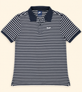 Polo Nike Sportswear de Rayas Azul Marino y Blanco – Talla XS