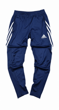 Adidas Pantalón Track Azul y Blanco Climalite XS