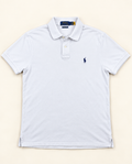 Polo Ralph Lauren Custom Slim Fit blanco – Talla M