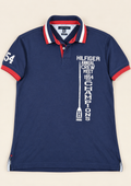 Tommy Hilfiger Polo Azul Hilfiger Crew talla XL