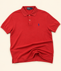 Polo Ralph Lauren Rojo Logo Bordado Talla L
